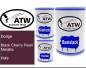 Preview: Dodge, Black Cherry Pearl Metallic, FM9: 500ml Lackdose + 500ml Klarlack + 250ml Härter - Set, von ATW Autoteile West.